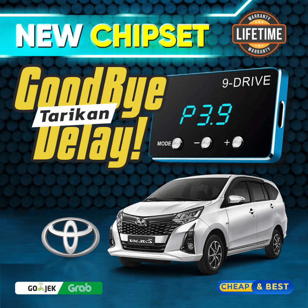 9 Drive Toyota New Calya Piggyback Race Chip Throttle Controller ECU Remap