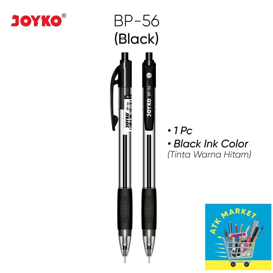 

JOYKO Pulpen/ Bolpen / Ballpoint Klik / Pena cetek Joyko Bp56 0.7mm