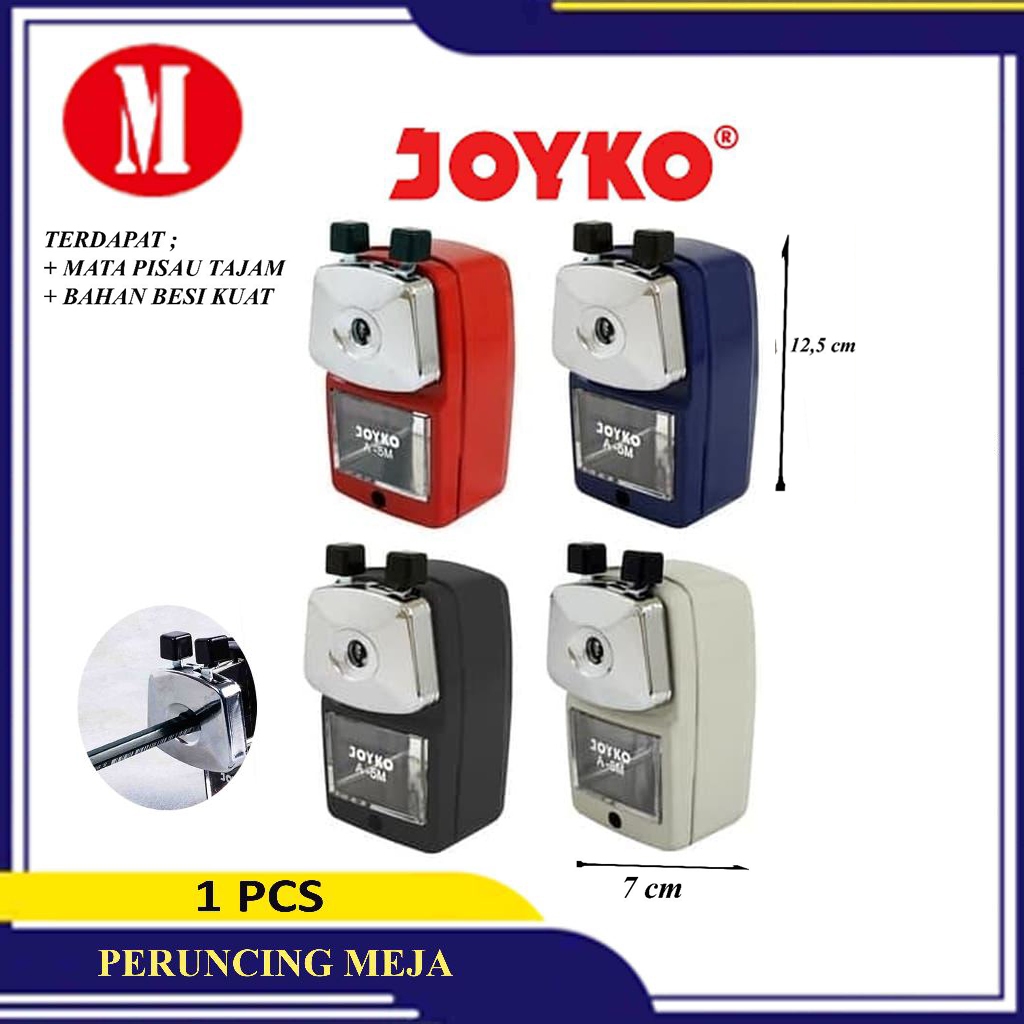 

Joyko Peruncing Meja A-5M warna RANDOM