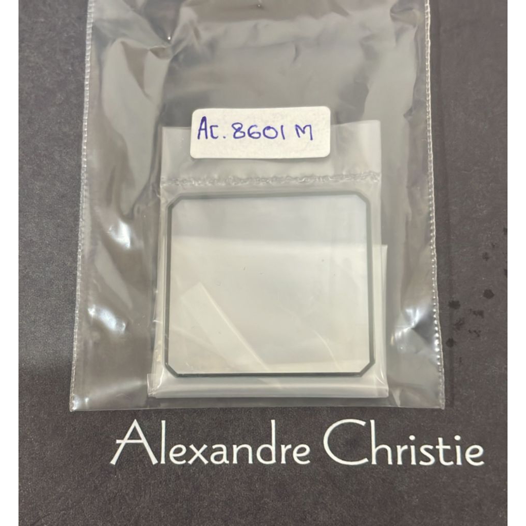 kaca jam tangan alexandre christie 8601M original