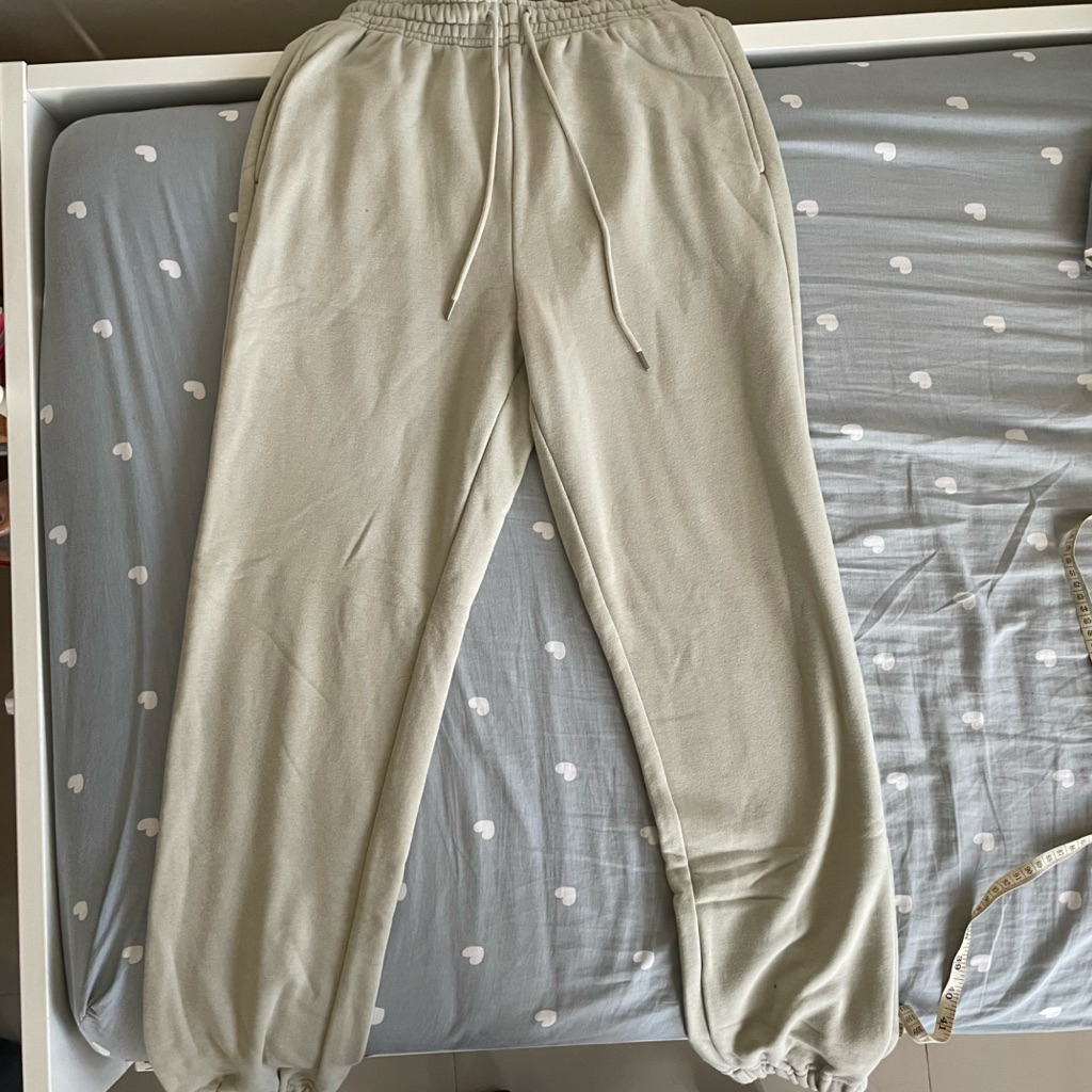 (PL) Sweat pants unql hijau muda