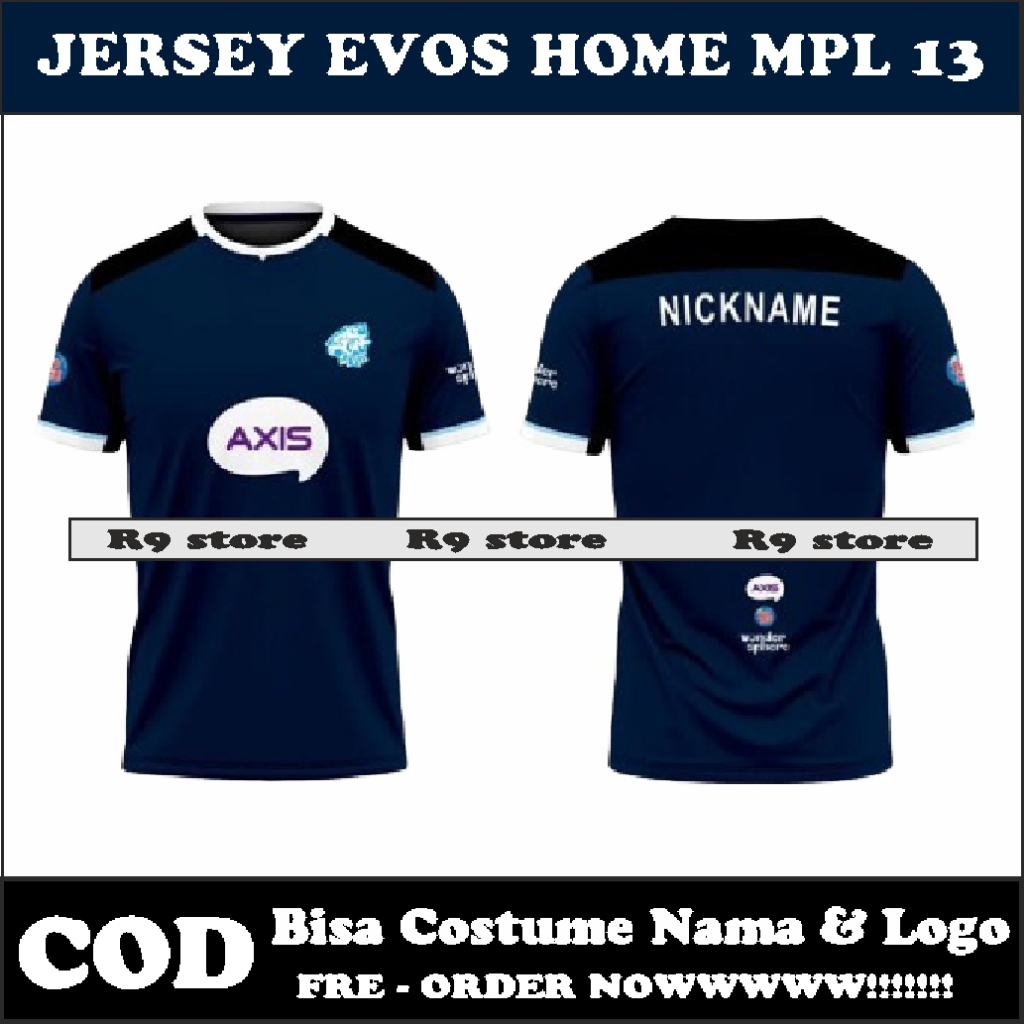 JERSEY EVOS HOME MPL 13 Free nickname