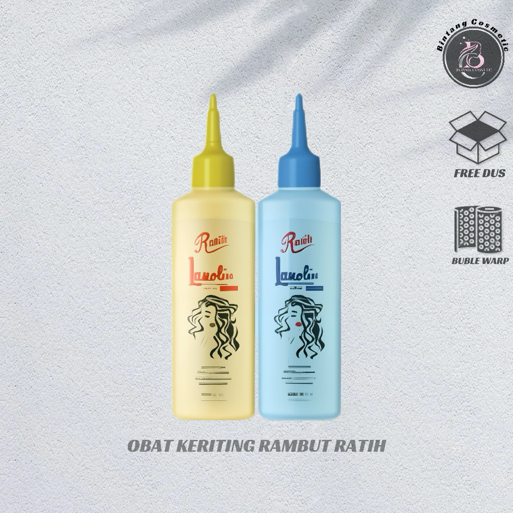 Holly Ratih Canolin Cold Wave Obat Keriting Rambut , Obat Keriting Rambut