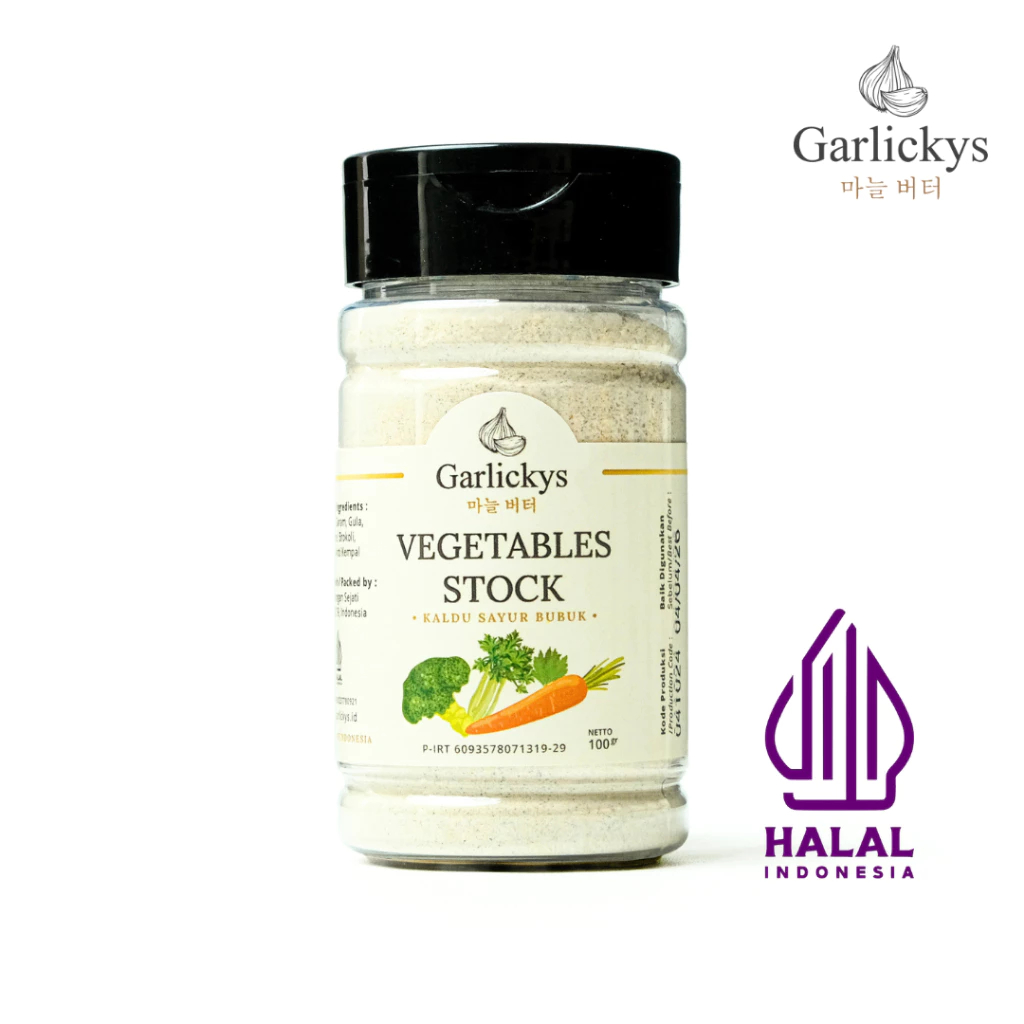 

Garlicky Kaldu Sayur Bubuk Non MSG