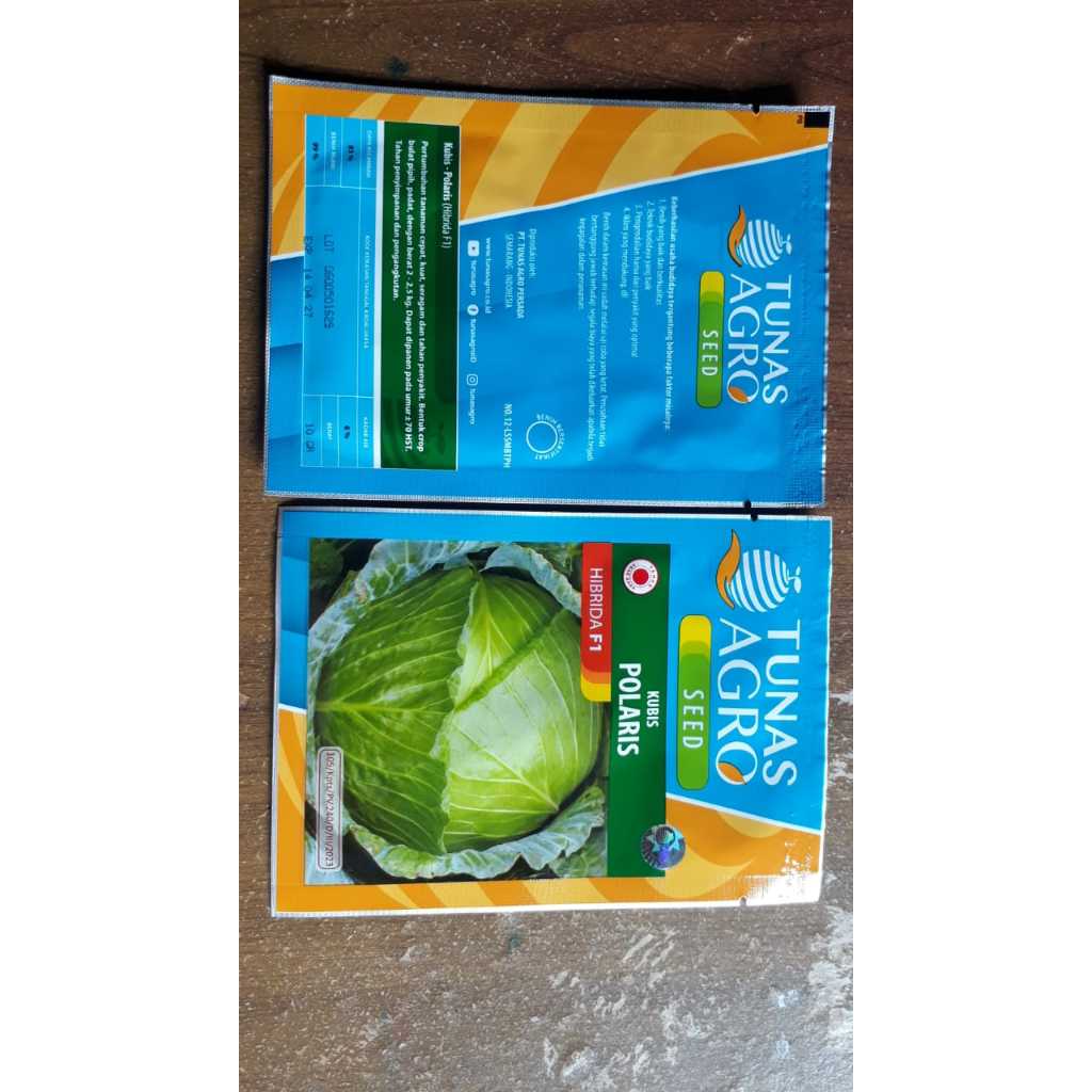 BENIH KUBIS F1 POLARIS 20 GR BIBIT KUBIS HIBRIDA TUNAS AGRO