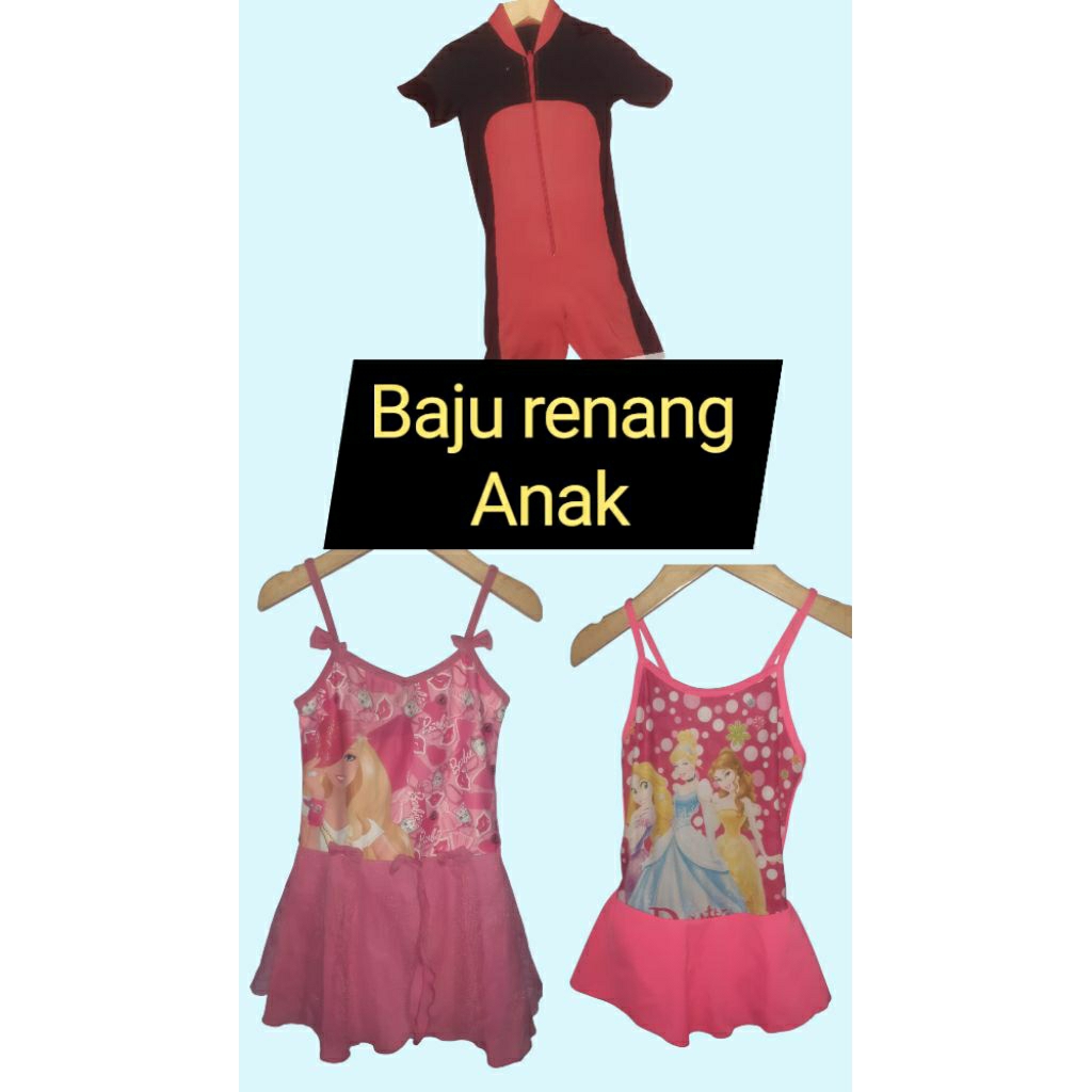 BAJU RENANG anak preloved