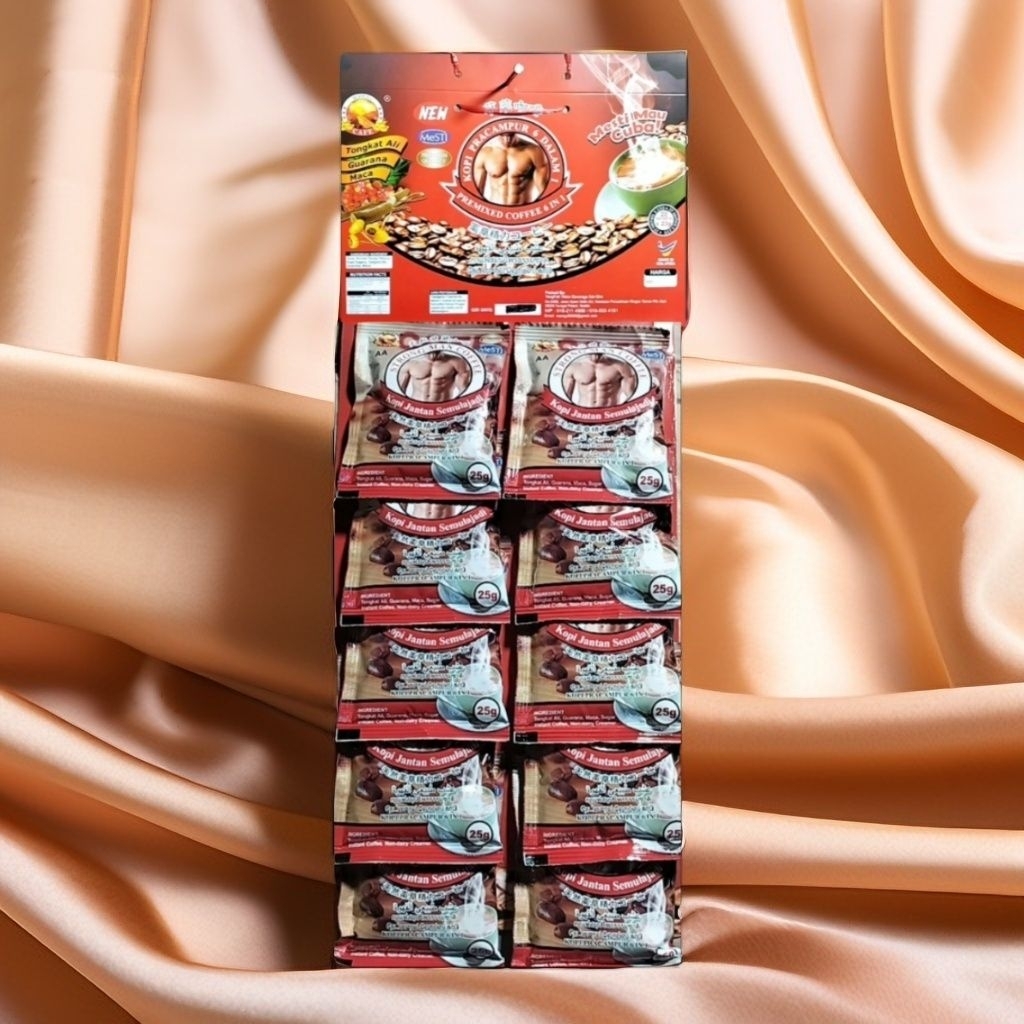 

Kopi Bubuk Aa No.1. Harga 10 Sachet