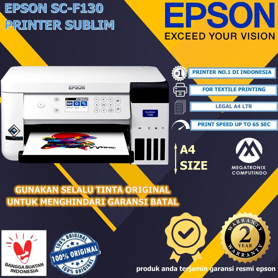 PRINTER SURECOLOR SC-F130 EPSON SURECOLOR F130 SUBLIMATION PRINTER A4