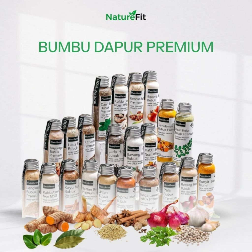 

Bumbu Premium All Variant - Bumbu Rempah Organik Halal Premium