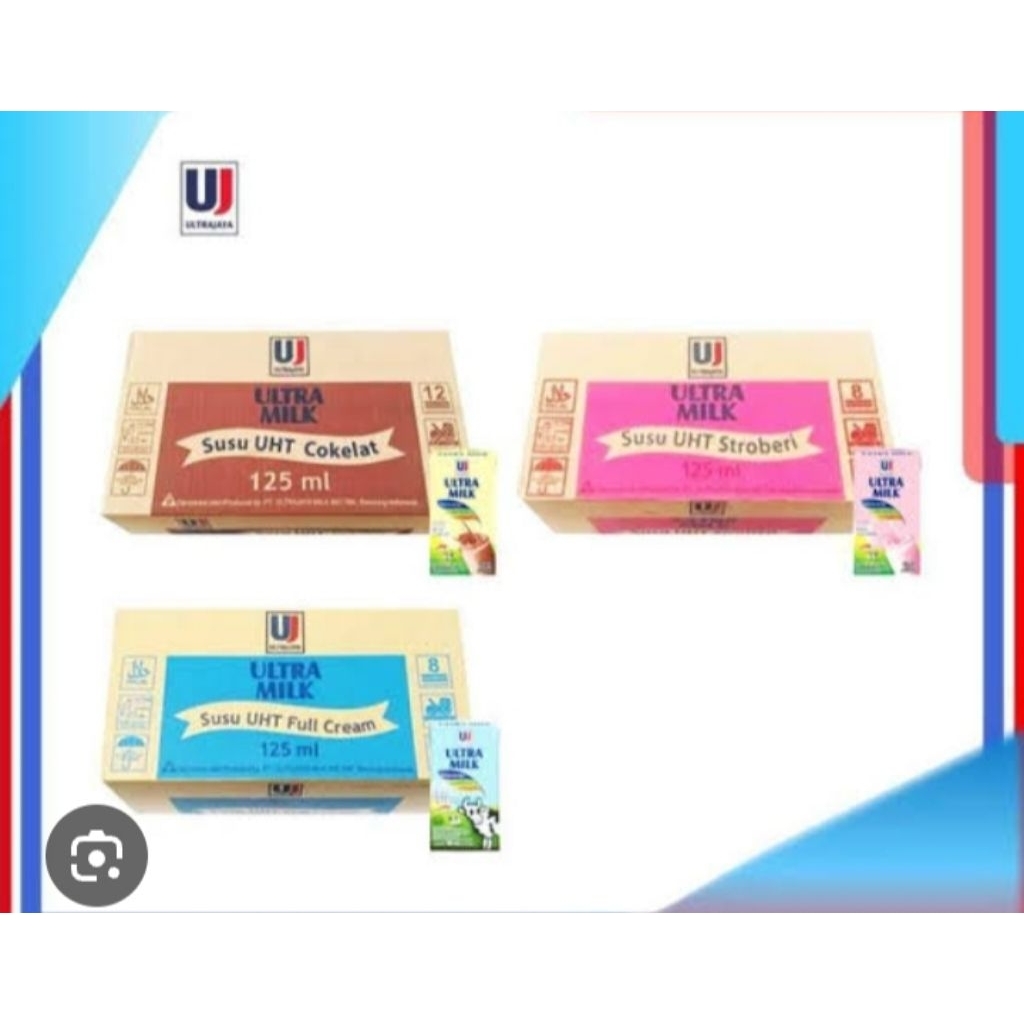 

SUSU ULTRA MILK FULL CREAM STRAWBERRY COKLAT 125ML 200ML 250 ML ( 1 DUS )