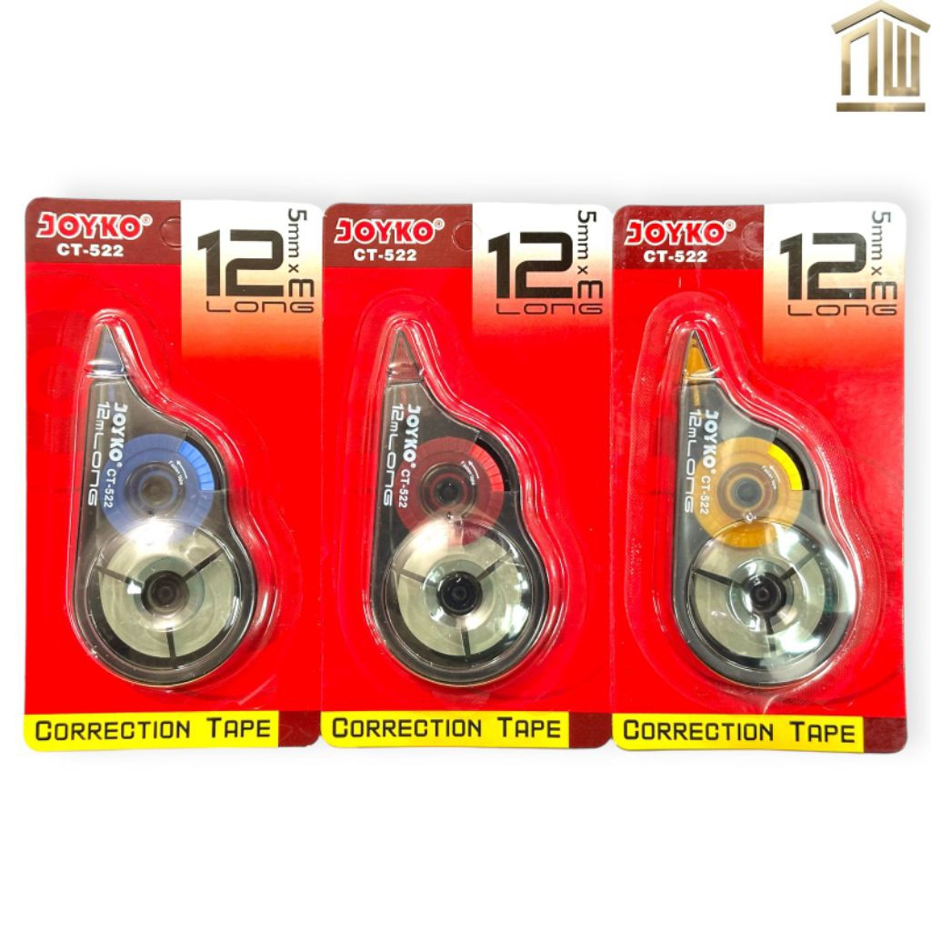 

Correction Tape / Tip X Kertas CT-522 Joyko