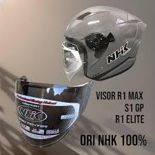 KACA VISOR HELM NHK R1 MAX / NHK R1 ELITE || VISOR HELM NHK R1 MAX / R1 ELITE ORIGINAL