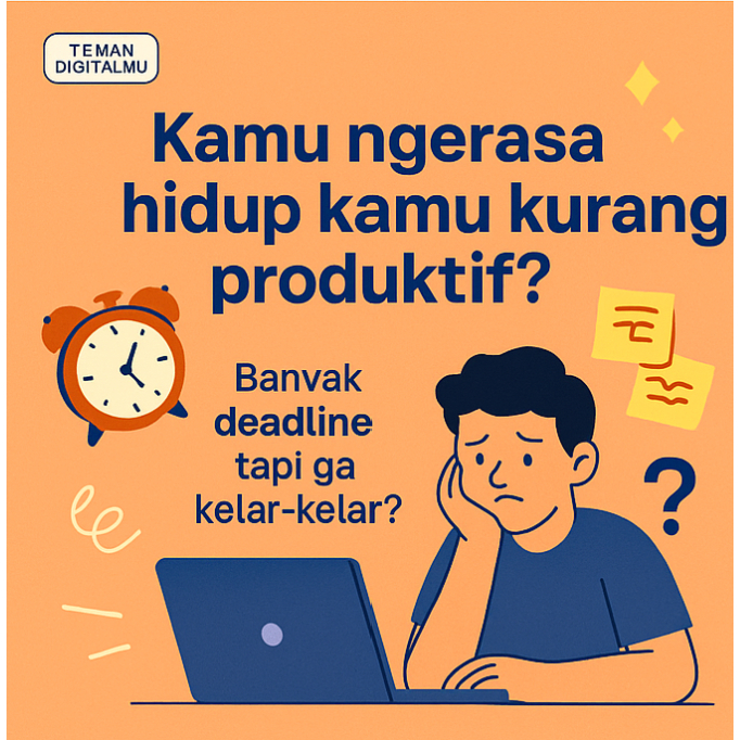 Ngerasa kurang produktif? Template Notion