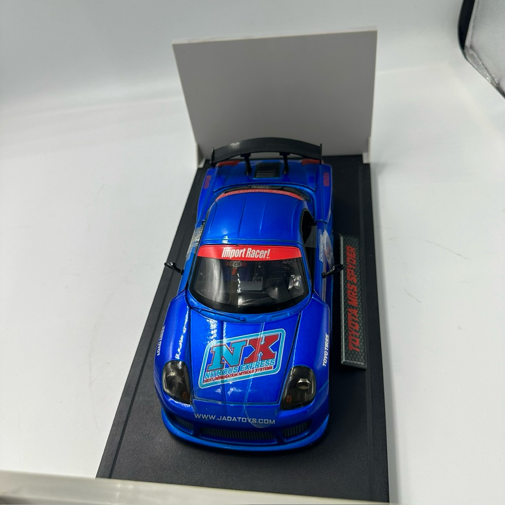 Die cast Jada Toys Import Tuners Toyota MR2 Spyder 1/18