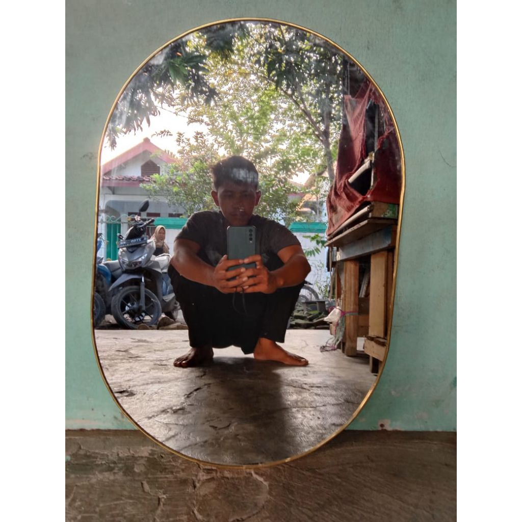 CERMIN ESTETIK CERMIN OVAL