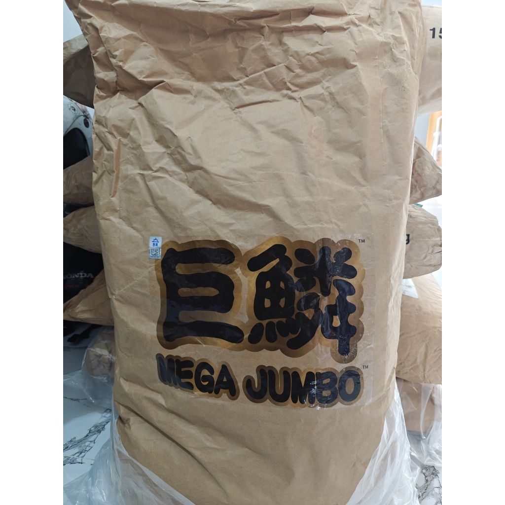 

Mega jumbo grow 15kg L dan M