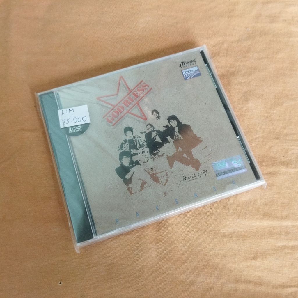 CD God Bless - Raksasa - Segel