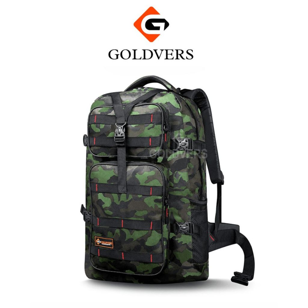 Goldvers - DEST Ransel Gunung Tas Ransel Pria Tas Ransel Original Goldvers Tas Ransel Army