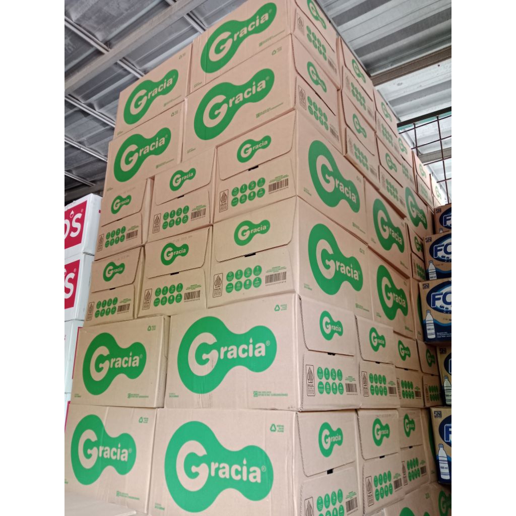 

Gracia Air Mineral 600 ml 1 dus isi 24 botol