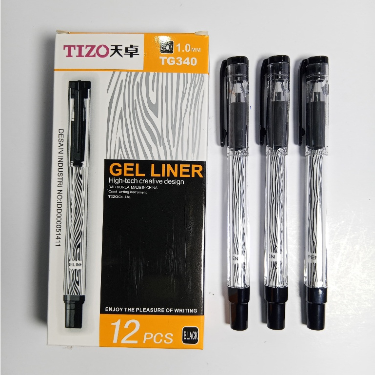 

Ballpoint, Bolpen, Pulpen Gel Tizo Zebra 1.0 TG340
