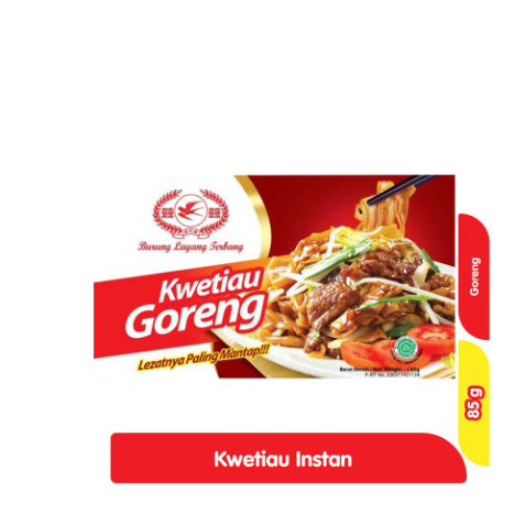 

Burung Layang Terbang Kwetiau Instan 85 g