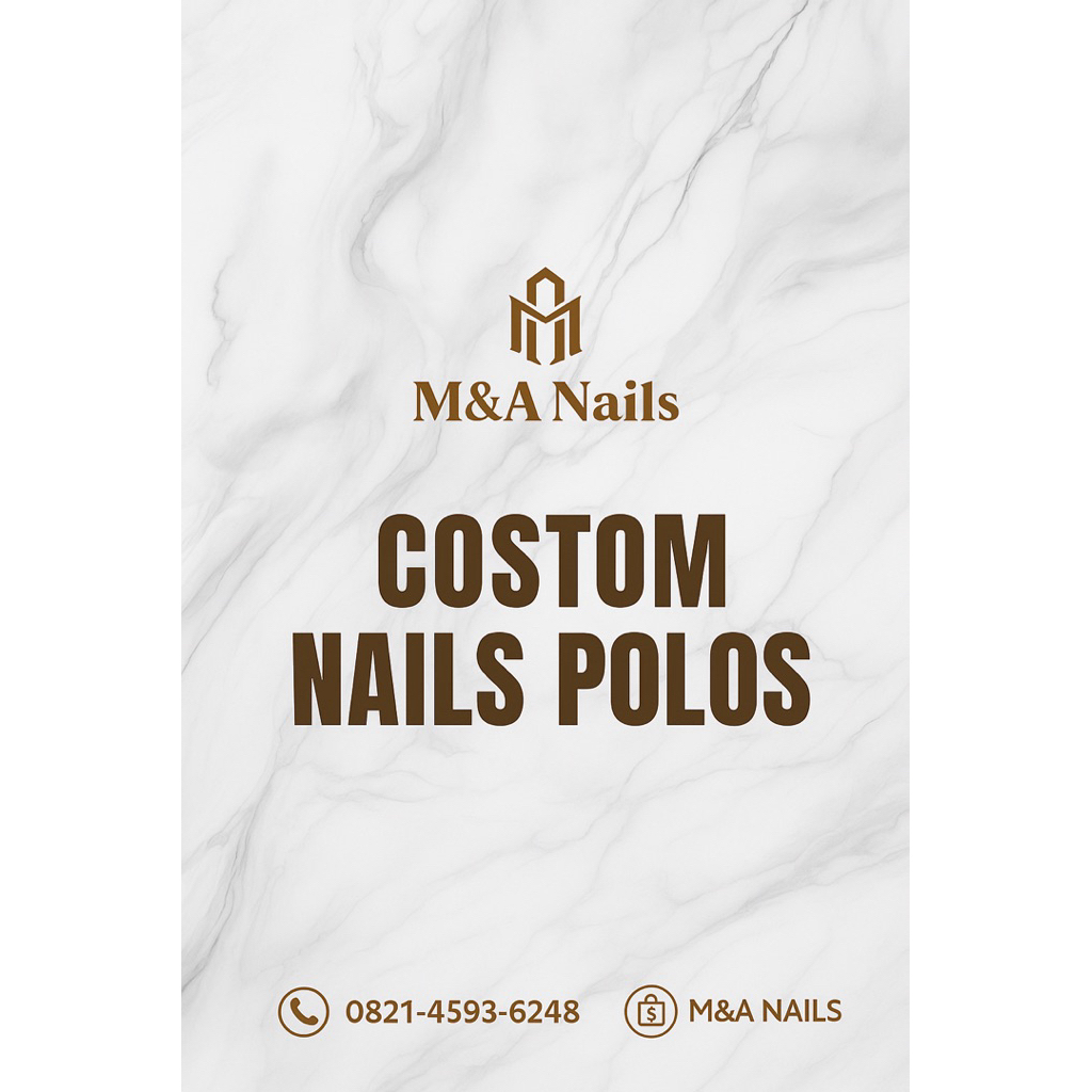 NAIL ART M&A / NAILS / NAIL ART POLOS / NAIL ART COSTOM / NAIL ART WARNA / NAIL ART POLOSAN WARNA / 