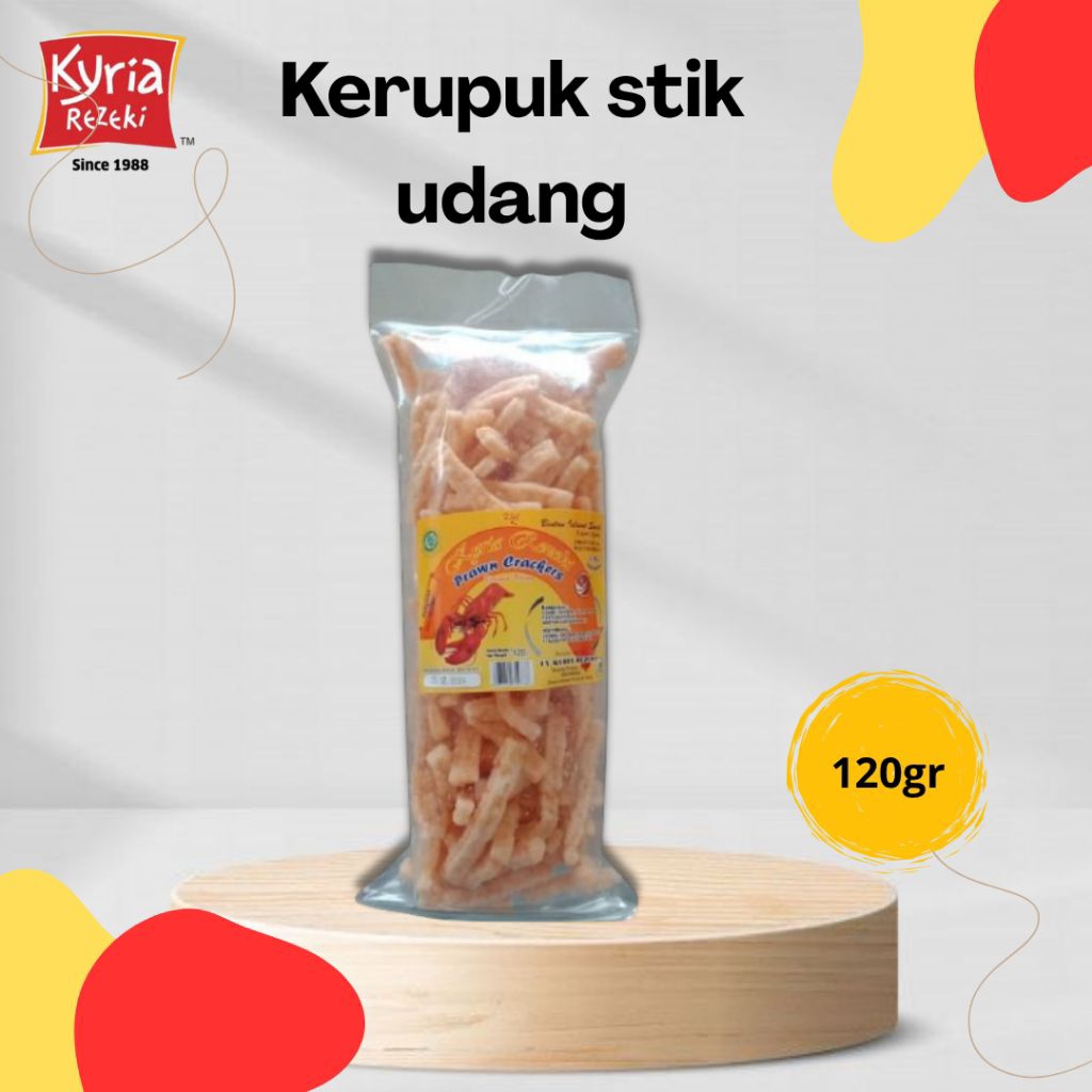 

Kerupuk Stik Udang 120gr