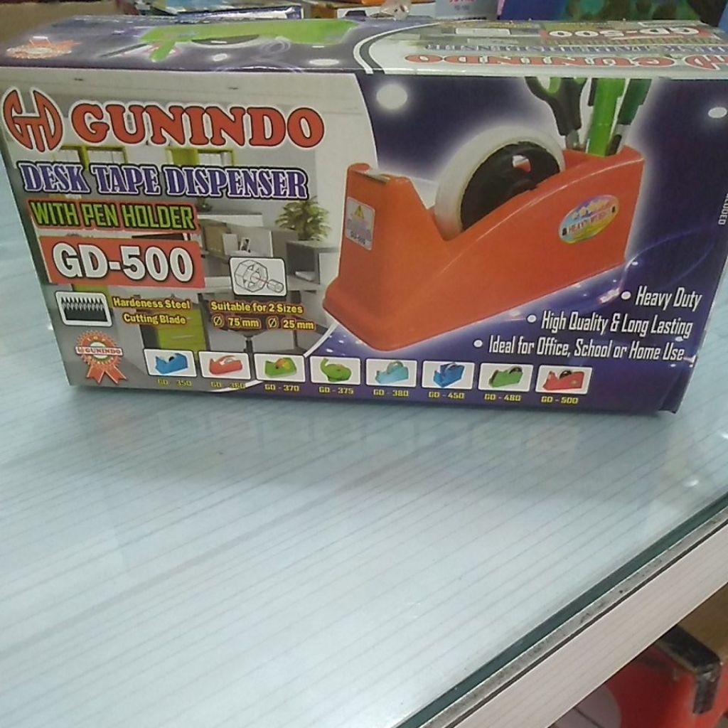 

GUNINDO TAPE DISPENSER WITH PEN HOLDER GD-500
