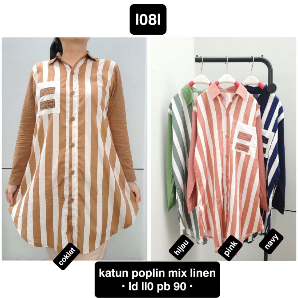 Tunik Kotak Katun jepang Bordir//Tunik Wanita Fashion murah