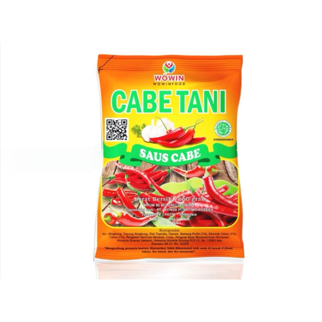 

Sambal Cabe Tani 660 ML