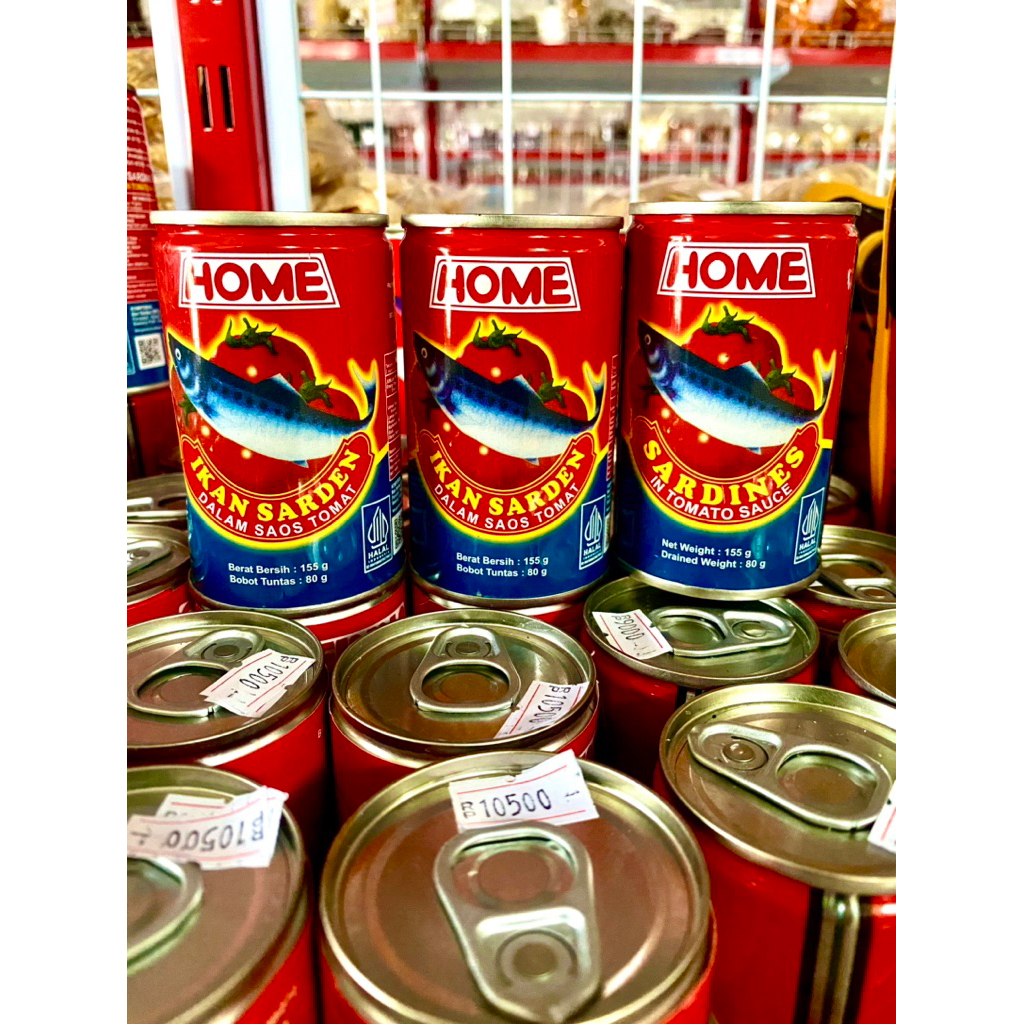 

Ikan Sarden 155gr & 425gr / Sardines in tomato sauce