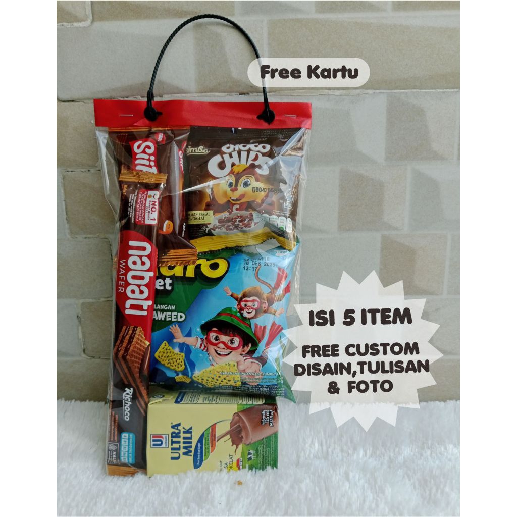 

Termuraahhh Bingkisan Ulang tahun anak bingkisan snack hampers gift ultah aqiqah khitan