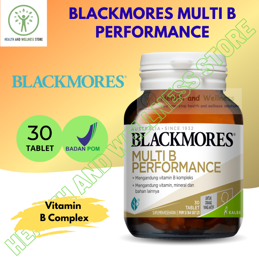 Blackmores Executive B Multi B Performance B Complex Kompleks 30 Tablet