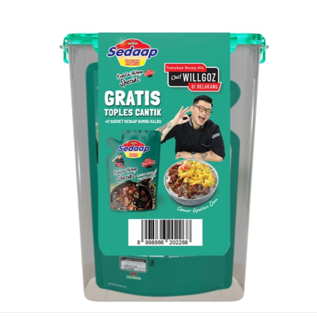 

Sedaap Kecap Manis Kedelai Hitam Spesial 725 g