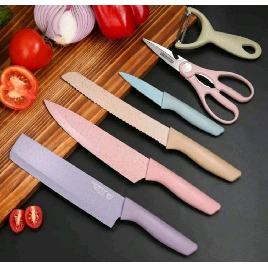 PISAU DAPUR SET JERAMI