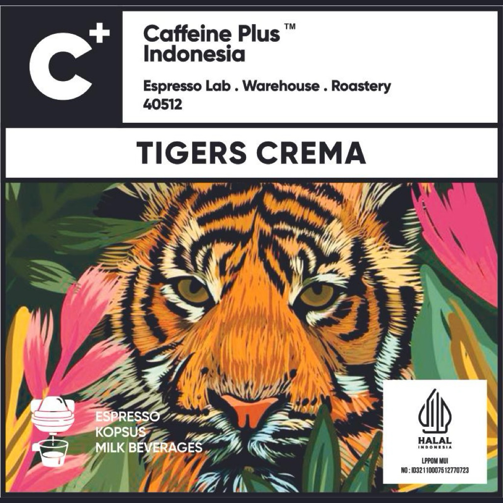 

Biji Kopi Espresso Tigers Crema - 1 kg Arabica Coffee 100%