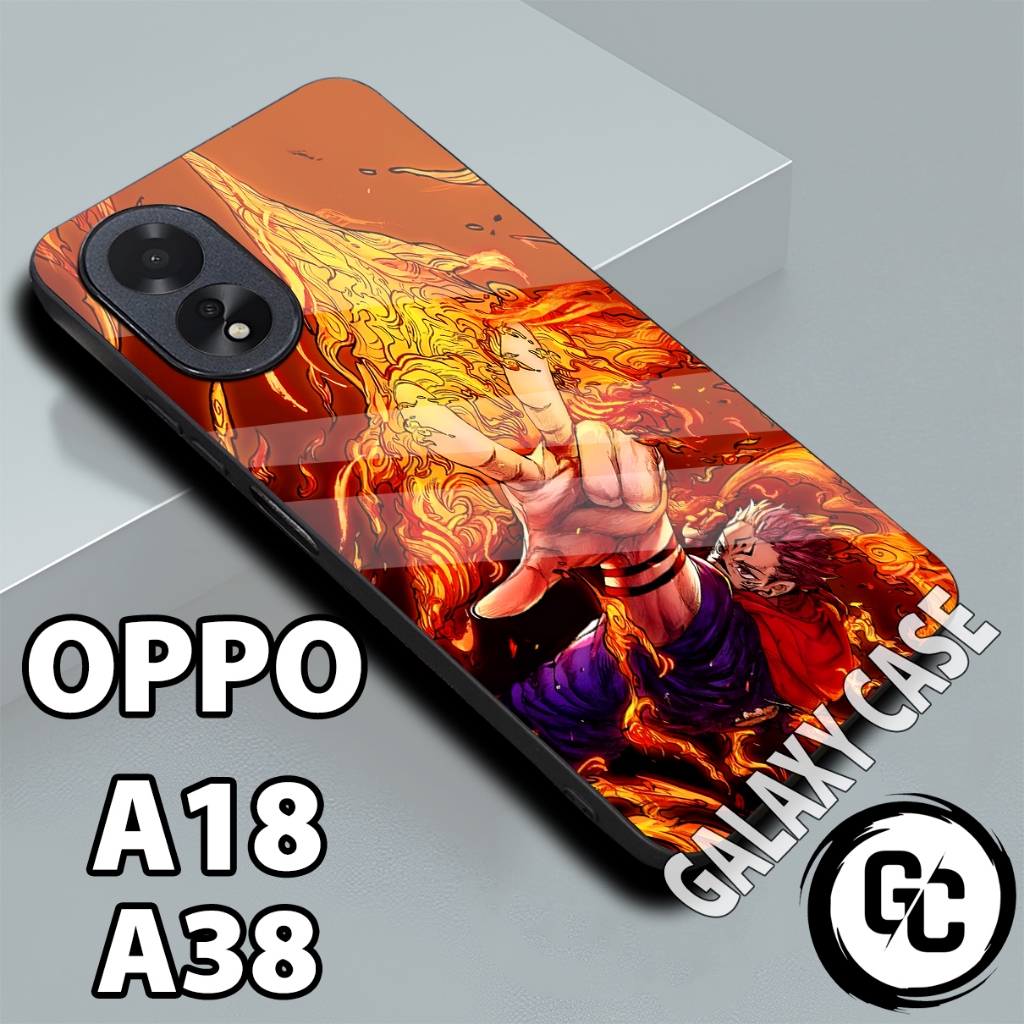 Softcase glossy OPPO A18 A38/case OPPO A18 Anime/case OPPO A38 glitter/casing/CASE OPPO A18 A38