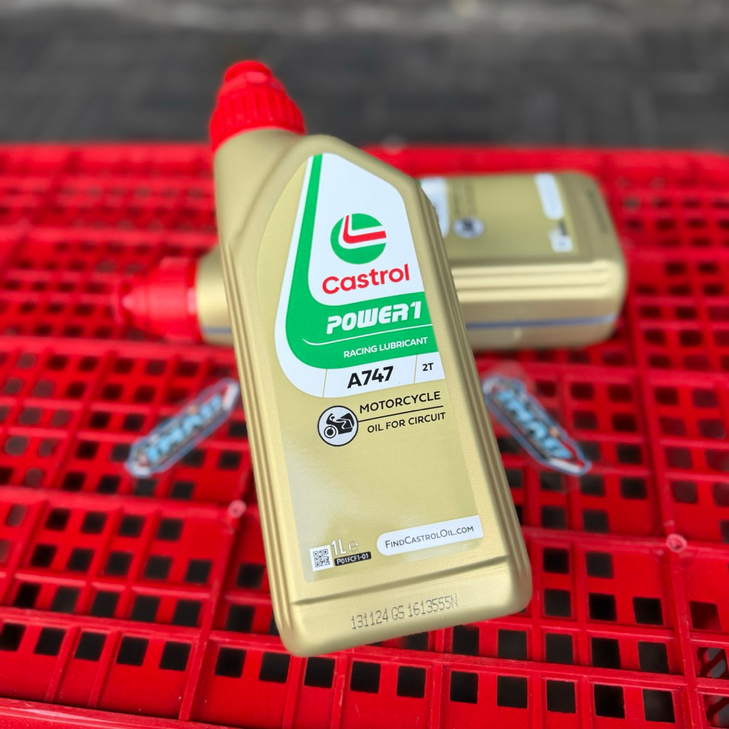 OLI CASTROL A747 OLI 2T RACING OLI SAMPING CASTROL A747 ORIGINAL 1LITER