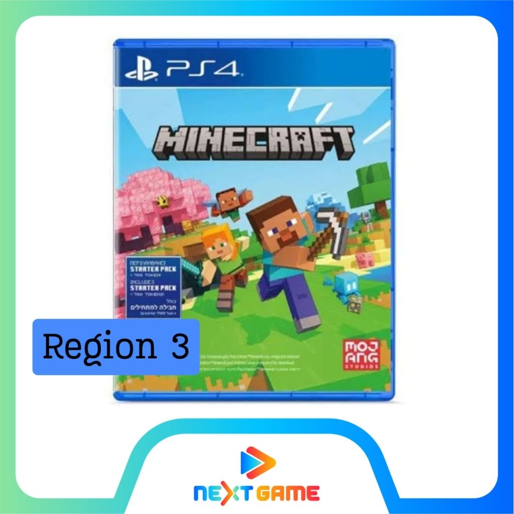 PS4 Minecraft Starter Pack Collection Edition