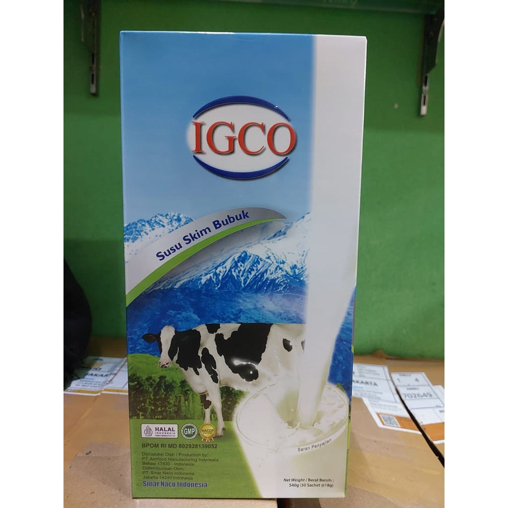 IGCO Susu Colostrum Skim bubuk Asli Original 100%