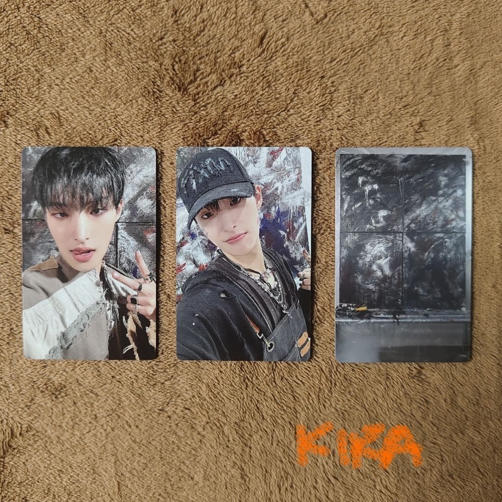 ATEEZ MINGI 2024 BIRTHDAY MD - LP FIX ON/OFF PHOTOCARD PC - SET