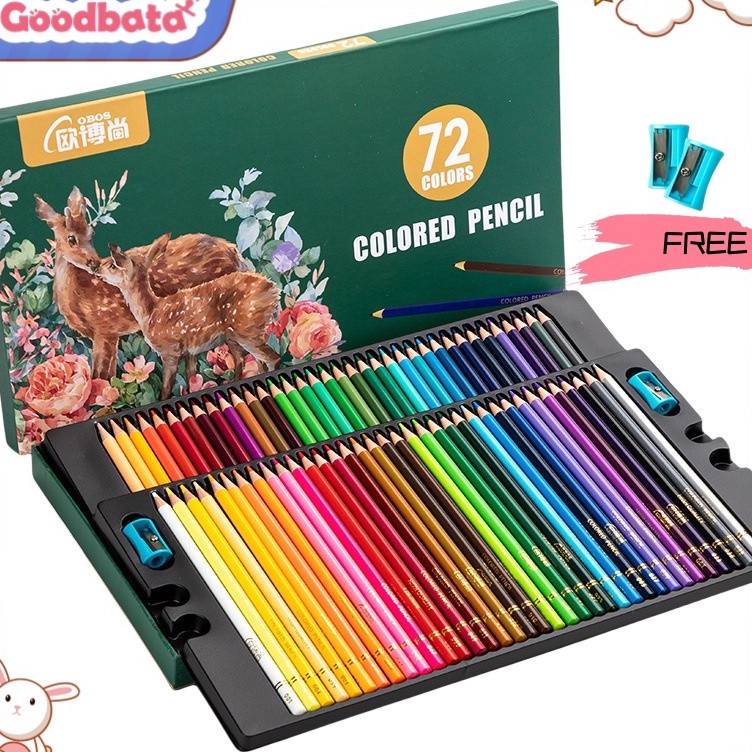 

KODE J72E Goodbata 487212 Warna High Grade Oil Pencil Color Pensil Warna Minyak