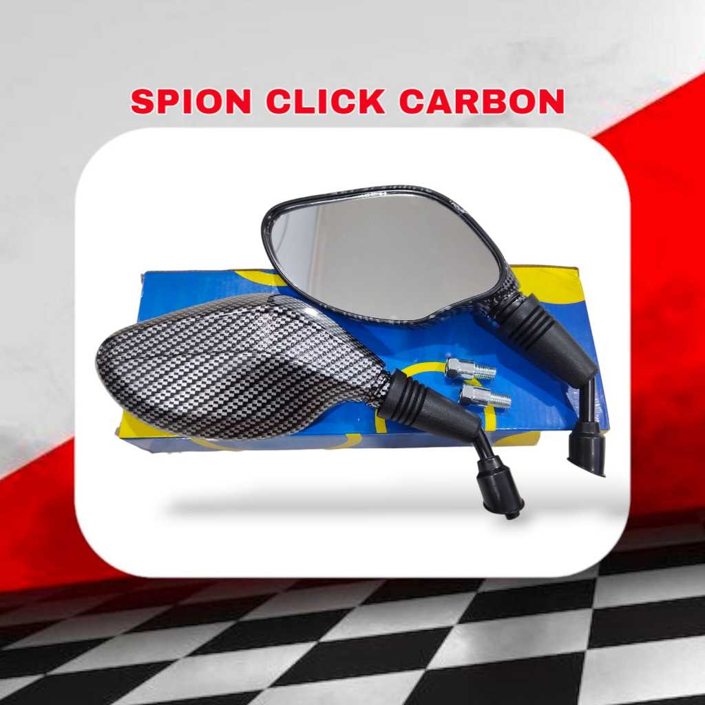 SPION CLICK CLIK KLIK TWOTONE CARBON SPION CLICK TWOTONE HMA THAILAND PNP VARIO 160 150 125 BEAT BEA