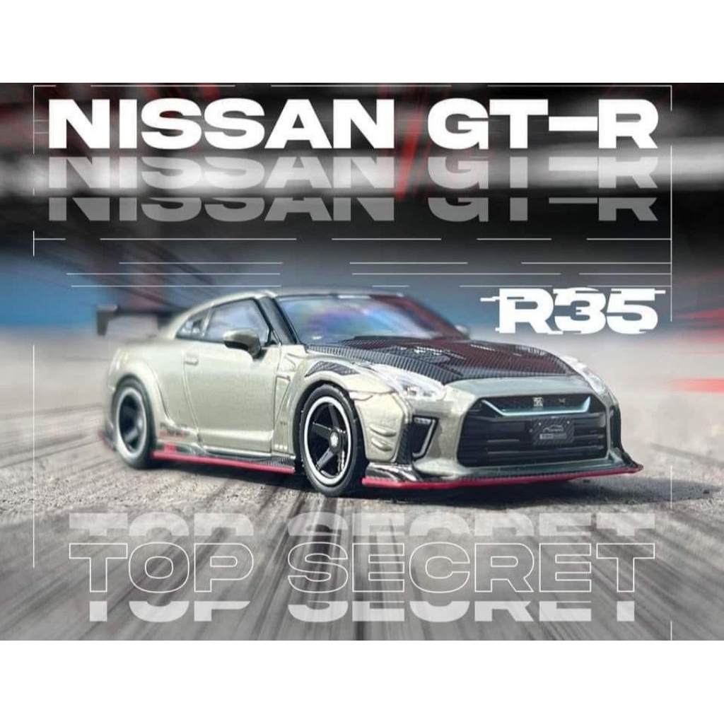 inno64 Nissan GT-R R35 top secret, r35 top secret