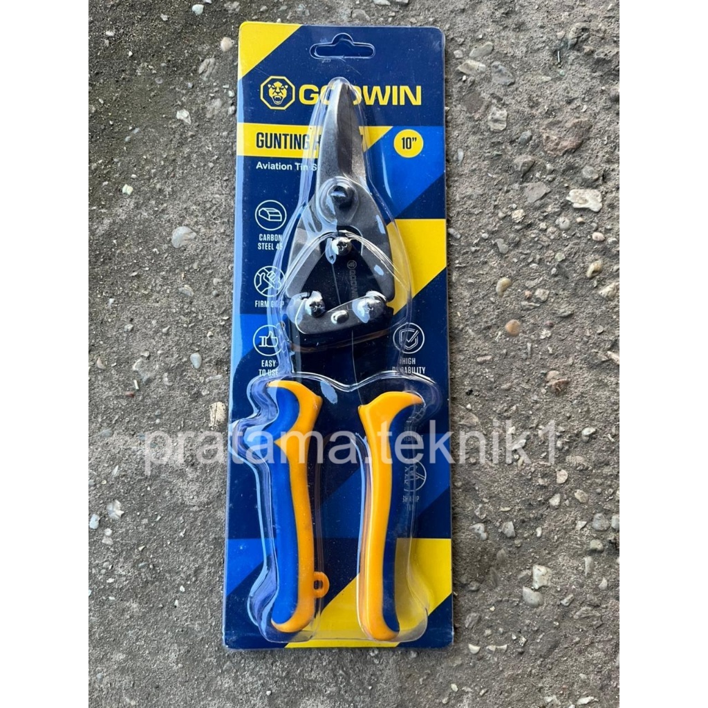 

Gunting taso godwin 10” original/ Gunting baja ringan 10”