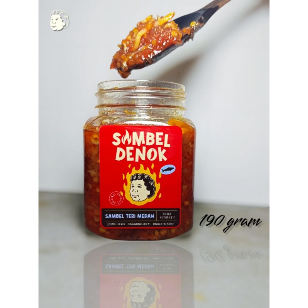 

Sambal Teri Medan Pedas, Isi 190 gram