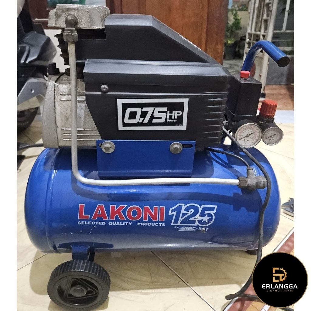 Kompresor Merk Lakoni Italy 125 (0,75 HP)