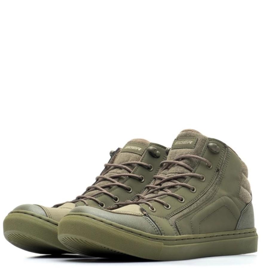 Sepatu Riding Gaea Mid Cut Shoes Olahraga Touring Outdoor sepatu touring