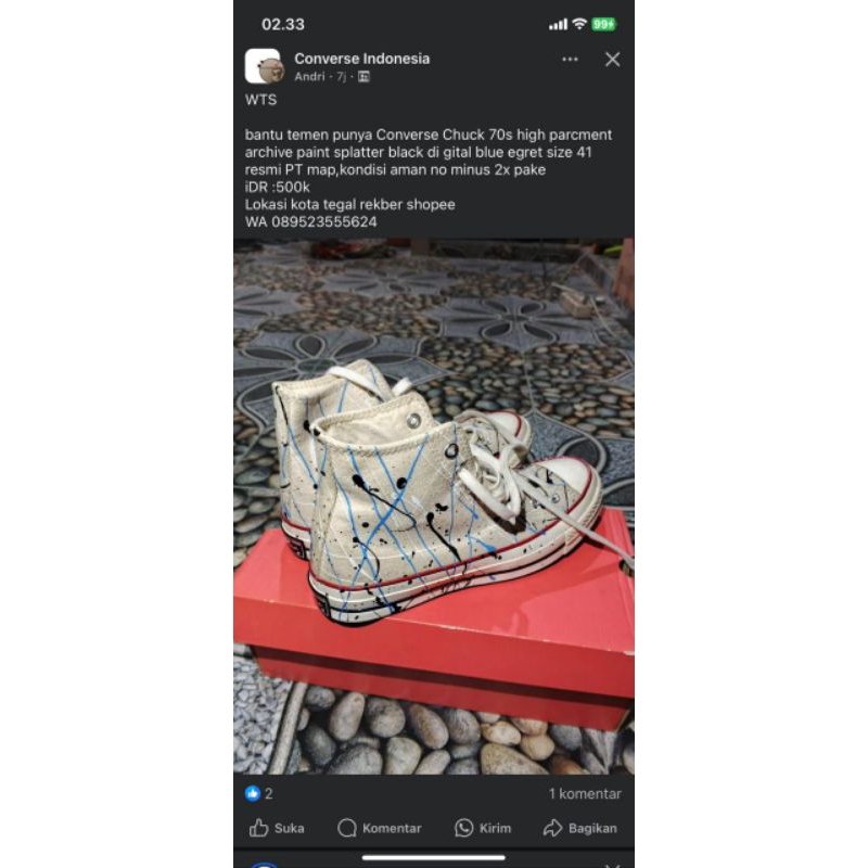 sepatu cons