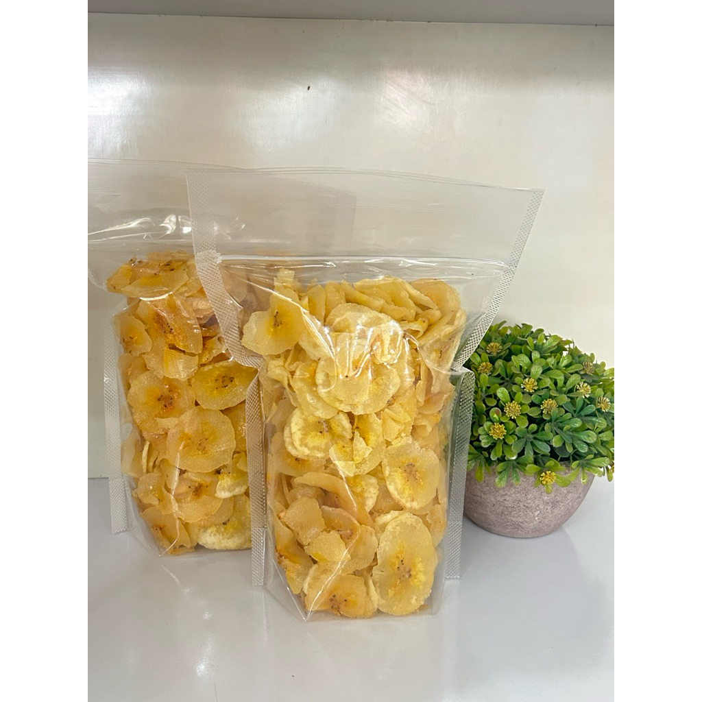 

Keripik Pisang Kepok Manis 250 gram Crispy Renyah
